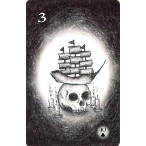 Lua Negra Lenormand (Livro + Cartas com Bordas Grafite) - Imagem 6