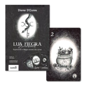 Lua Negra Lenormand (Livro + Cartas com Bordas Grafite) - Imagem 1