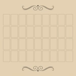 Toalha - Grand Tableau Lenormand