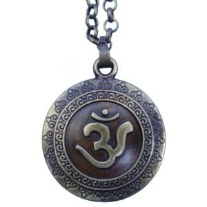 Colar Medalha OM - Ouro Velho