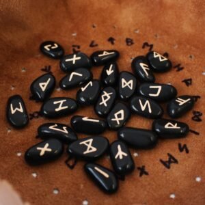 Kit Runas + Sacola - Obsidiana - Imagem 3