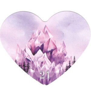 Coração Ametista Lenormand - Imagem 6