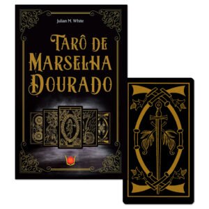 Tarô de Marselha Dourado (Livro + Cartas)