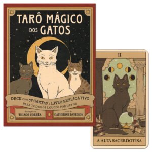 Tarô Mágico dos Gatos (Livro + Cartas)