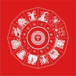 Toalha - Zodíaco Vermelha